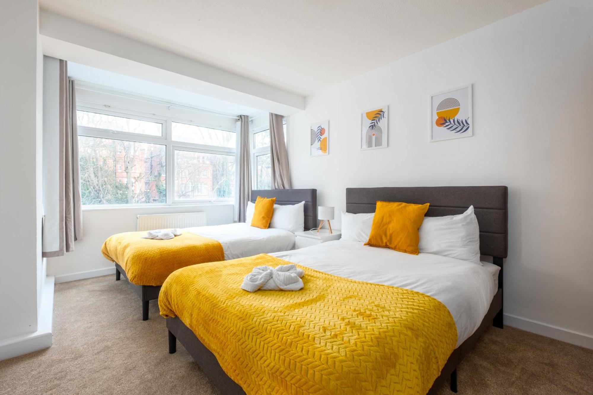 Stylish 2 Bedroom In Central Brighton Free Parking Near Beach And Train Station ภายนอก รูปภาพ